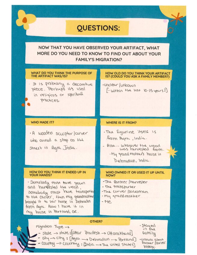 Make Your Own Field Journal! Migration Edition | archaeology roadshow