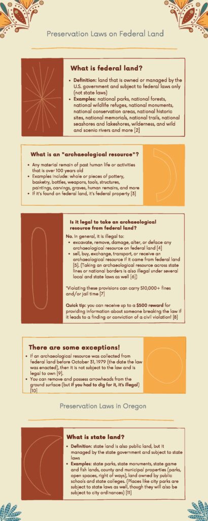 Guide to Preservation Infographic, for the public