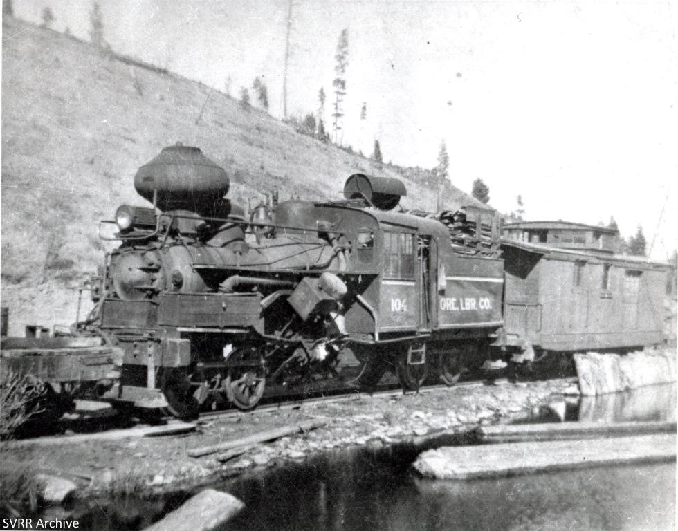 black and white photo of an old train