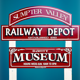 Sumpter Valley Railway Depot Museum logo